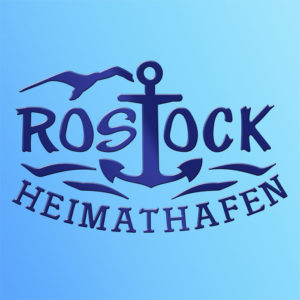 Aufkleber Rostock Heimathafen