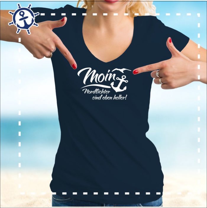 Damenshirt-Moin-Nordlichter
