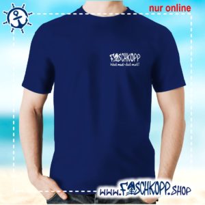 Fischkopp T-Shirt 2016 Druck klein navy