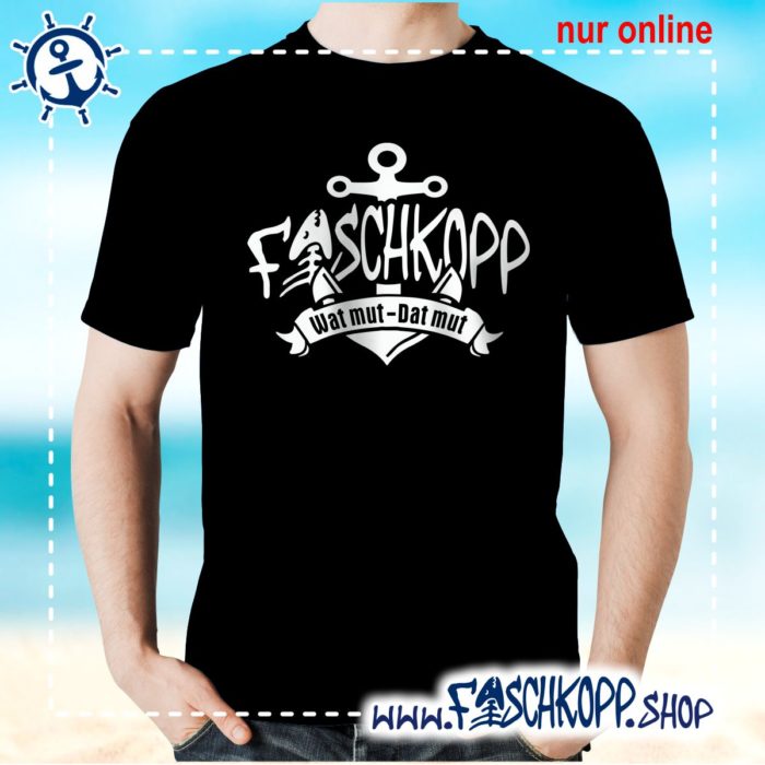Fischkopp T-Shirt 2017 schwarz
