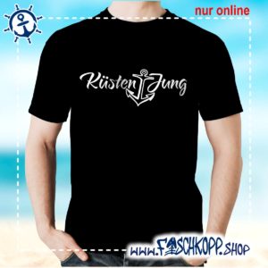 Kultshirt Küstenjung T-Shirt schwarz