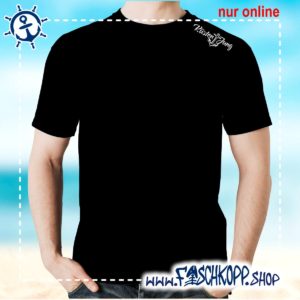 Kultshirt Küstenjung Schulterdruck T-Shirt schwarz