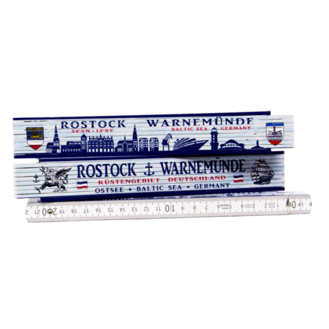 Zollstock Rostock und Warnemünde