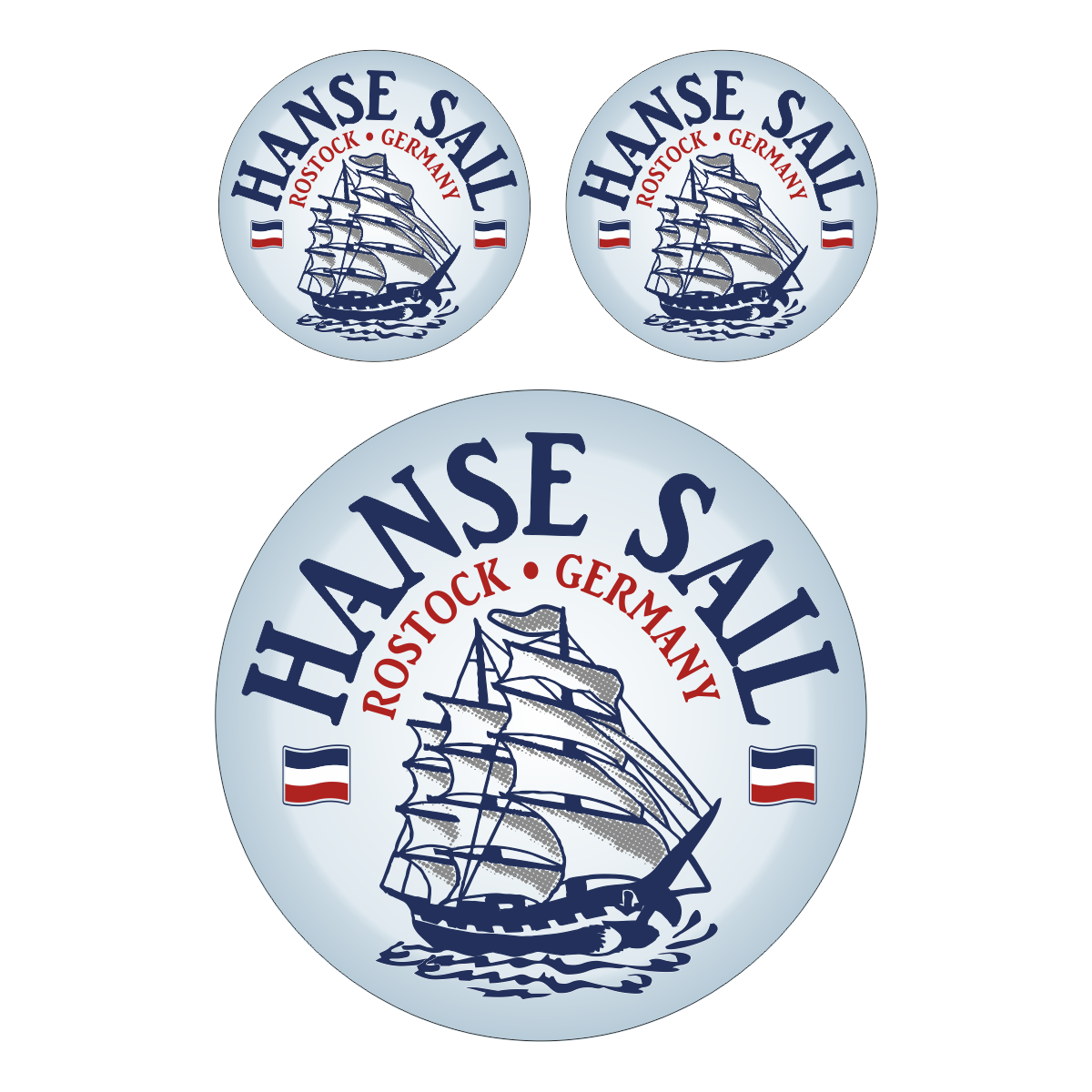 Aufkleber Hanse Sail 2023 03 2023