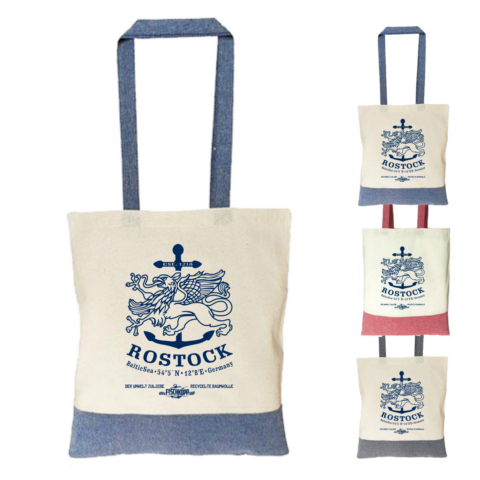 Baumwoll Tasche Rostock Greif - Einkaufstasche