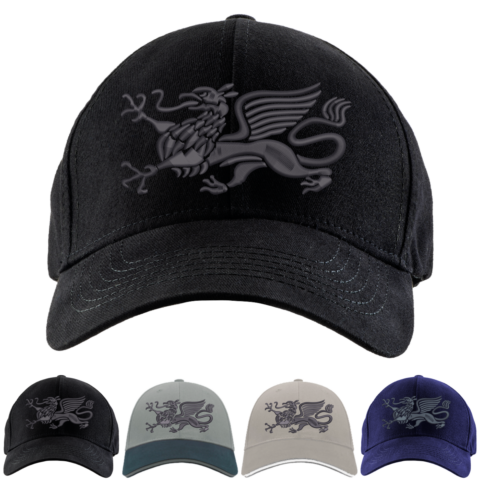 Cap / Basecap Rostock Greif gestickt - schwarz