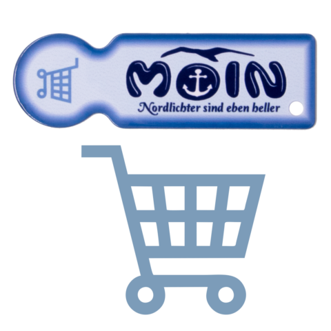 Einkaufswagenlöser Moin - abziebar