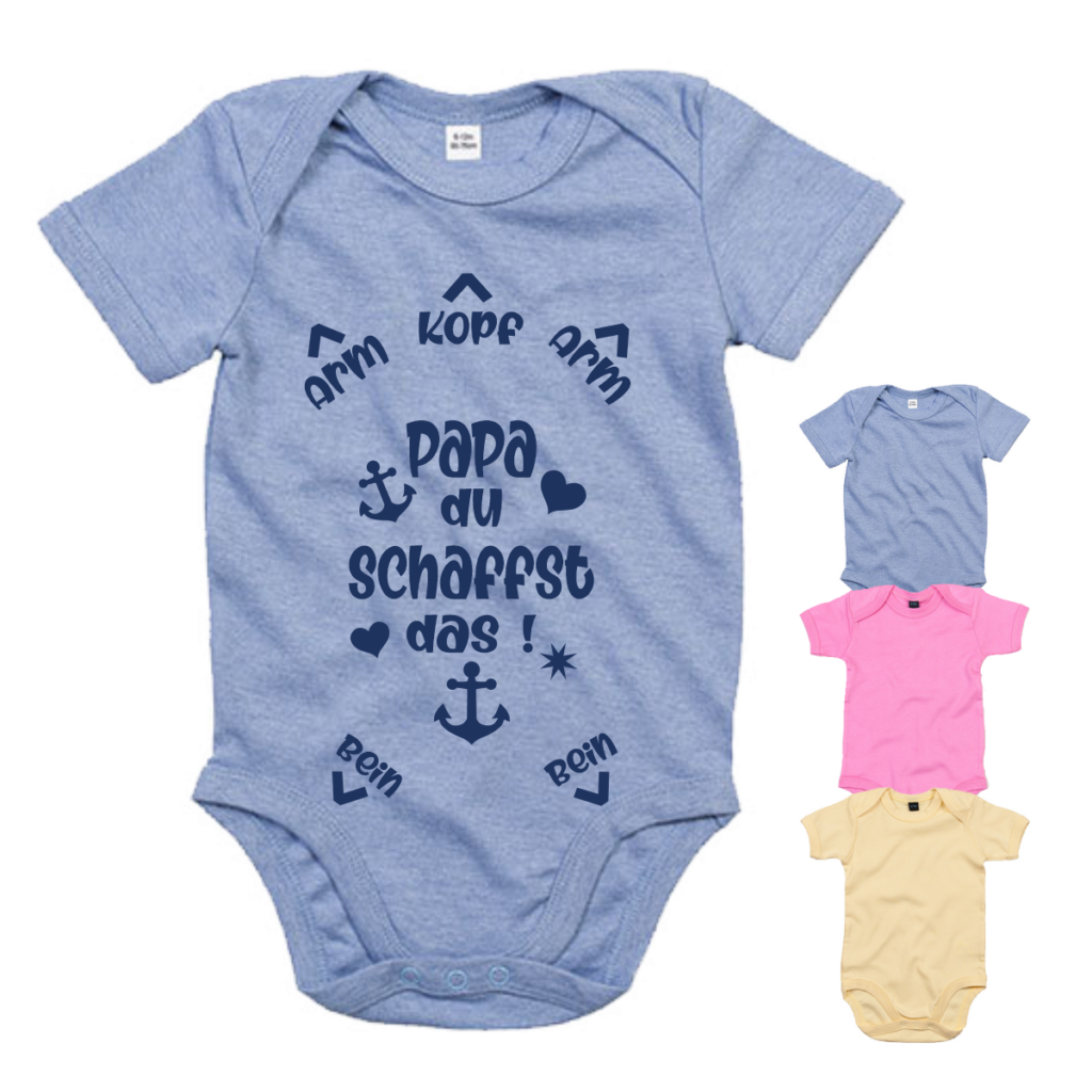 Baby Body Mit Yoda-Sprüchen - 'Du Schaffst Das' & 'Möge Die Macht Mit Dir Sein' Für Jungen & Mädchen