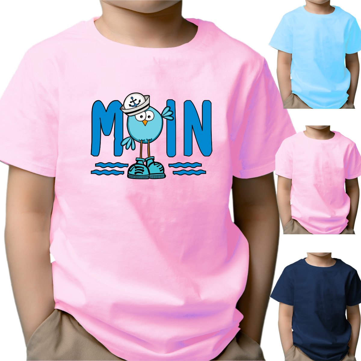 Kinder T Shirt MION Dumpti #437 Rosa