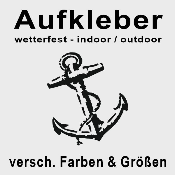 Aufkleber Anker #333 1