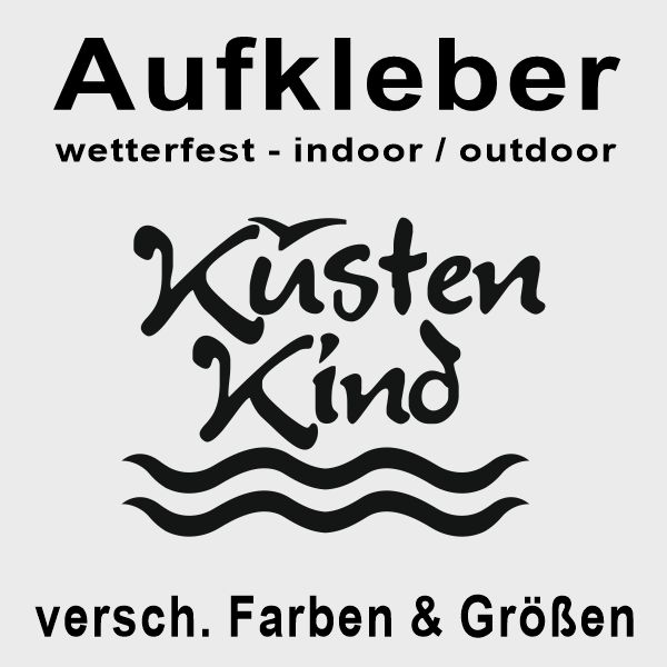 Aufkleber Küstenkind #136 1