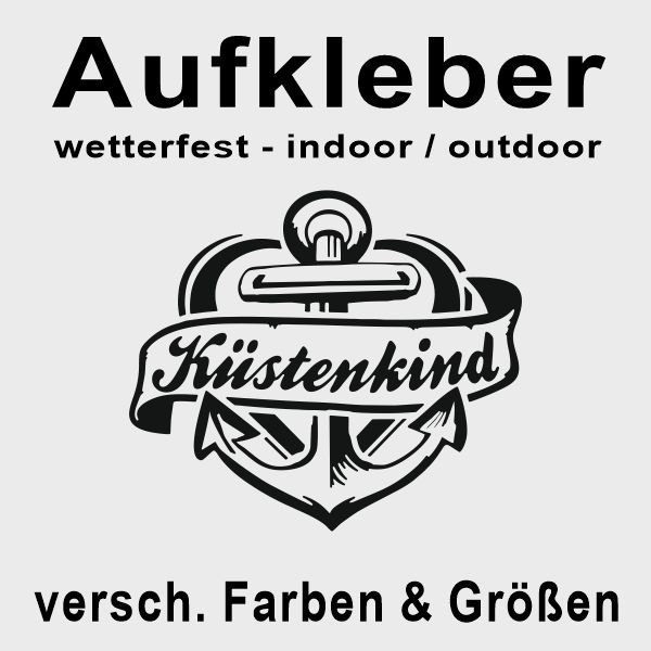 Aufkleber Küstenkind #325 1