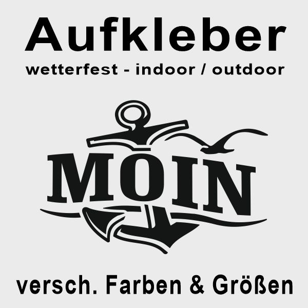 Aufkleber MOIN Anker #357 1