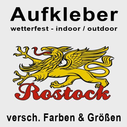 Aufkleber Rostock Greif #494