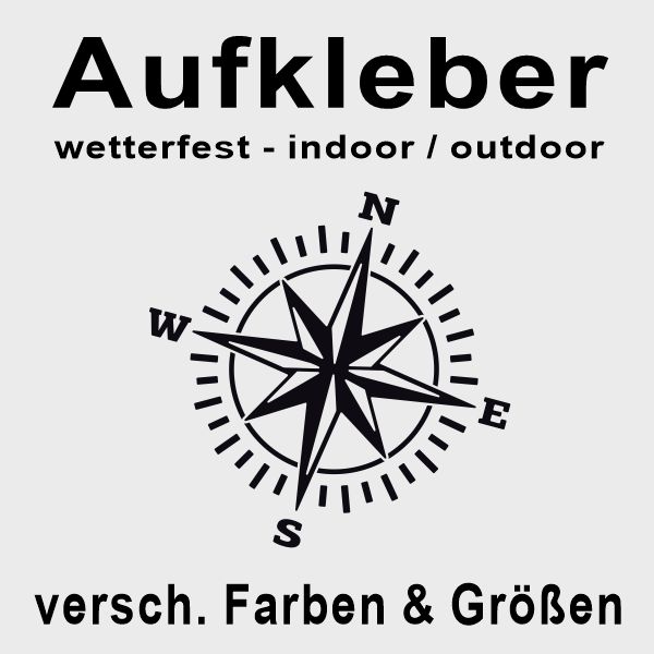 Aufkleber Windrose #497 1