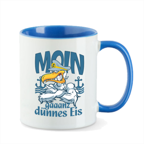 Tasse & Pott MOIN - gaaanz dünnes Eis Kultmotiv #486