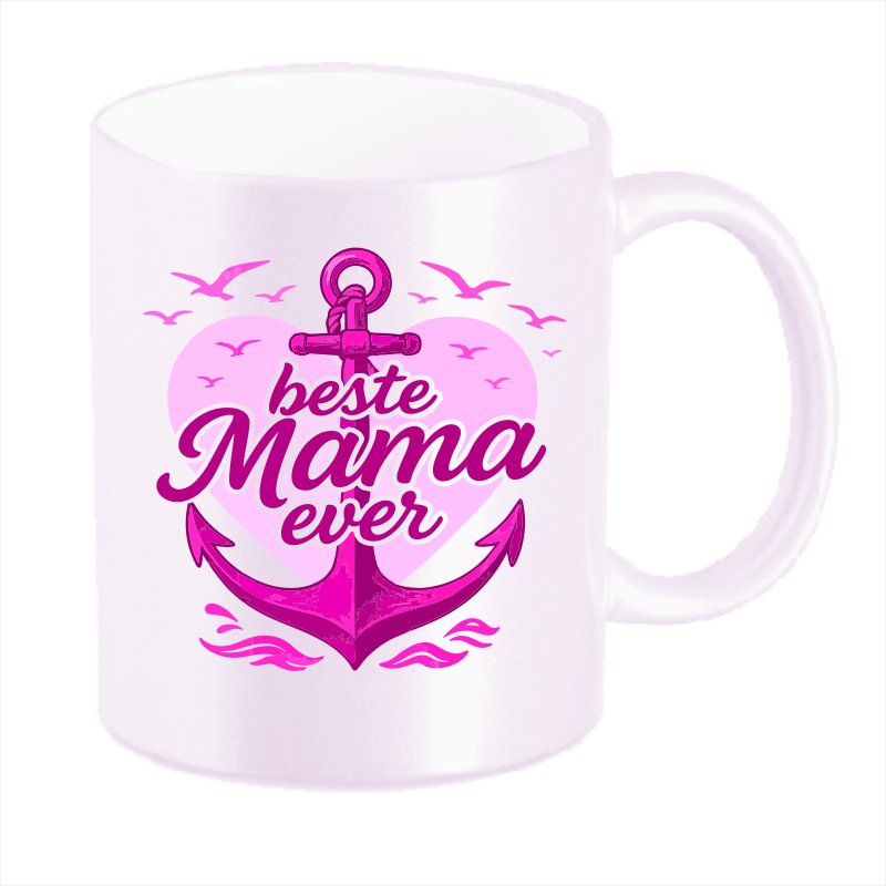 Tasse Glitzer Rosa Beste Mama #535 1