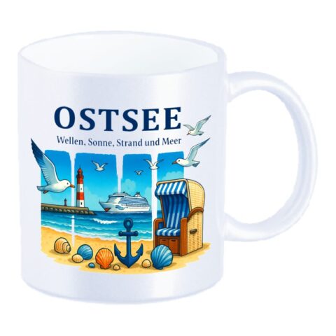 Tasse - Motiv: Ostsee - Meerzeit für mich #545