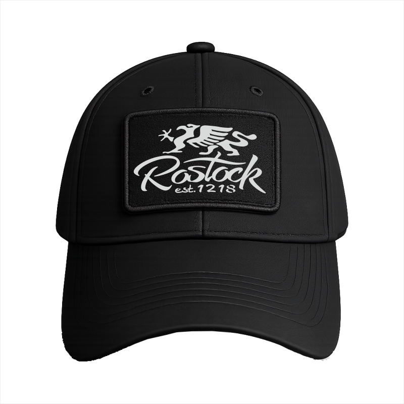 Cap ROSTOCK 1218 Auf Patch #638 Schwarz