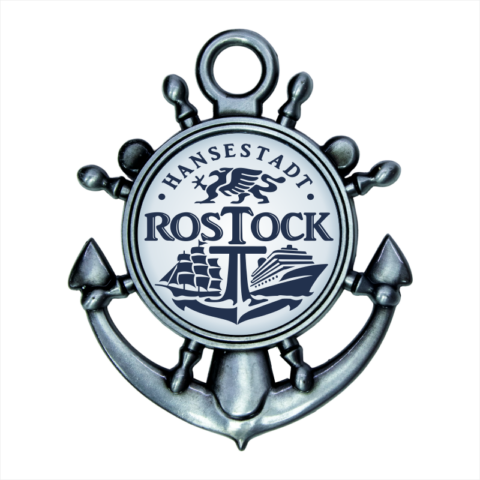 Magnet 3D-Metall - Anker Rostock