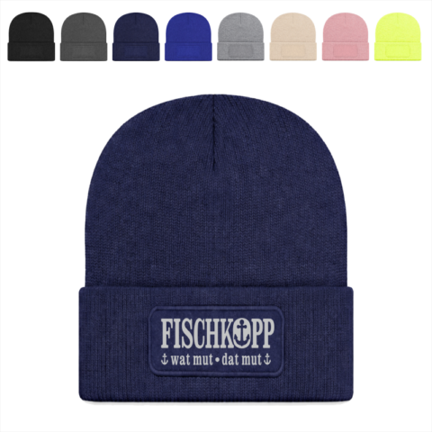 Mütze FISCHKOPP (auf Patch) #445