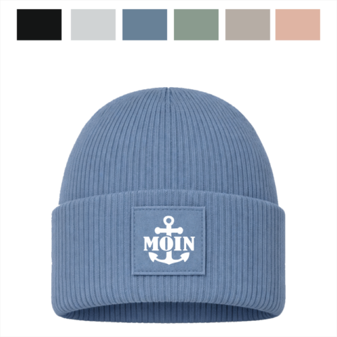 Mütze MOIN - Patch quadratisch #336